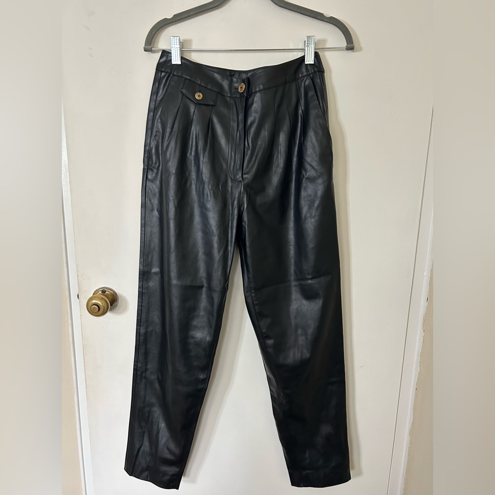 Blanc NYC Faux leather pants